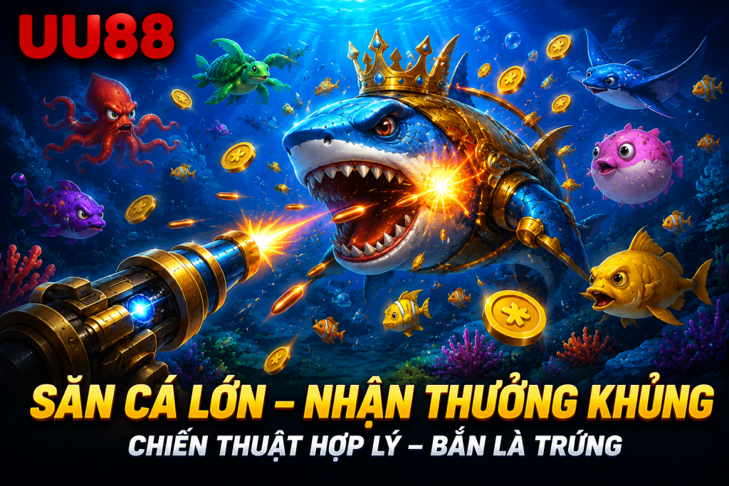 Người chơi săn cá lớn trong Bắn Cá Xèng bằng chiến thuật hợp lý.